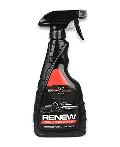 System X Renew Ceramic Spray Coating Ultra Hydrophobic Diy Ceramic Nano Coat Super Slick Finish