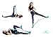 Fitband Essentials Stretching and Resistance Band *Free Ebook and Exercise Illustrations* for Home Workouts -Ideal for All Fitness Levels, Pilates, Yoga, Physical Therapy At Home or As Gym Equipment