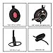 Arama Cell Phone Headset w/Lightweight Secure-Fit Headband, Pro Noise Canceling Mic and in-line Controls 3.5mm Headset for iPhone, Samsung, LG, HTC, BlackBerry Mobile Phone and iPad Tablets (A800MP)