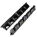 Dr.Fish Fishing Rod Racks 16.5 Inches 6 Rod Capacity Fishing Pole Holder Spinning Rod Baitcasting Rod Vertical Horizontal Wall Mount Ceiling Mount Garage