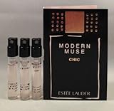 3 Estee Lauder Modern Muse Chic EDP Spray Sample Travel Vial .05 Oz/1.5 Ml Each