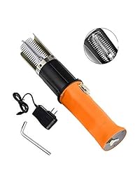 Báscula de pescado eléctrica, 12 V máx. Ion de litio potente sin cable, limpiador de rasquetas y limpiador