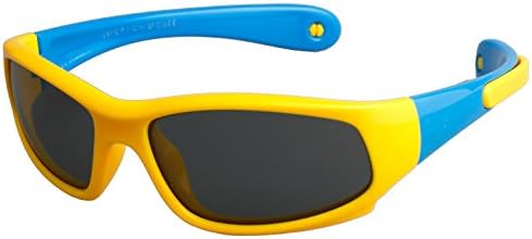 Kids Sports Polarized Sunglasses Gifts for Boys /Girls/Child Glasses with Strap