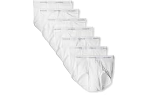 Hanes Men's Ultimate Underwear Briefs Pack, 7-Pack, Moisture-Wicking Underwear, Cotton Briefs