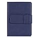 MoKo Case - Wireless Bluetooth Keyboard Cover Case for Galaxy TabPRO 10.1 Android Tablet, Indigo (Will NOT Fit Samsung Galaxy Tab 4 10.1)