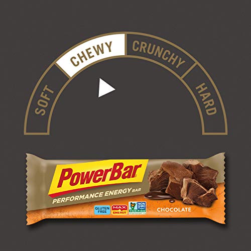 PowerBar Performance Energy Bar, Chocolate, 2.29 Ounce Bars (Pack of 12)