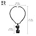 Hands-Free Phone Holder for Streaming - Hanging-On Neck Smartphone Stand for Point of View Photographing or Facebook Live, Selfie Stick Smartphone Holder Easily Picture Video Recording(Black)