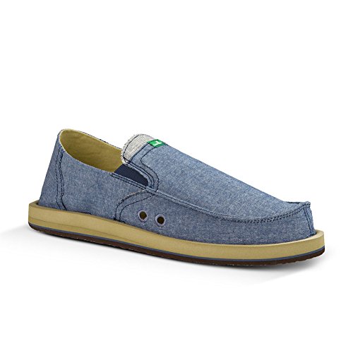 sanuk pick pocket chambray