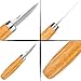 Wood Carving Sloyd 120 Knife for Whittling and Roughing for beginners and profi - Durable High carbon steel - Spoon Carving Tools