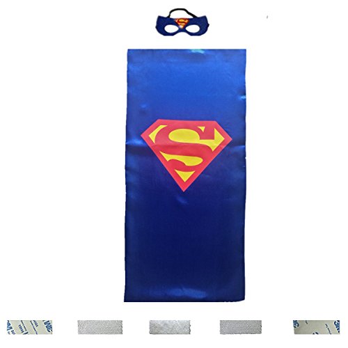 Ranavy Adjustable Super Hero Capes Panel for Children with Sticky Velcro Multi-purpose 27.55"