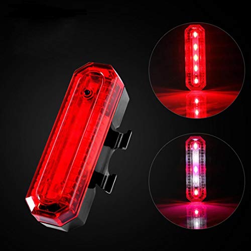 image for Glumes Sport Rear Bike Light USB Rechargeable｜Ultra Bright Powerful 