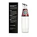 Domestic Corner - Precision No Drip Oil and Vinegar Infuser and Dispenser - Press, Measure, and Pour - 17 oz - Dark Red