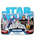 Galactic Heroes Star Wars Asajj Ventress and Count Dooku