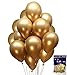 Fayoo Gold Balloons, 12'' Gold Metallic Latex Party Balloons for Party Decorations, Baby Shower, Christmas Decorations, Birthdays, Bridal Shower, Valentine's Day, Graduation 48PCS primary