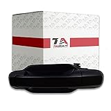 T1A Smooth Black Rear Outside Left Driver's Side Exterior Door Handle Replacement for 2003-2009 Kia Sorento 83650-3E010XX