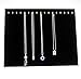 Life VC Black Velvet 17 Hook Necklace Jewelry Tray Display Organizer