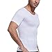 HOTER SLIM Mens Slimming Body Shaper Shirt Tummy Waist Abs Abdomen Slim