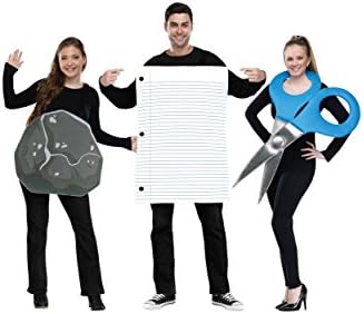 Adult Rock, Paper, Scissors Costume
