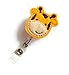 Jerry The Giraffe - Retractable ID Badge Reel - Name Badge Holder - Cute Badge Reel - Nurse Badge Holder - Nursing Badge Clip