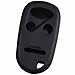 KEYGUARDZ Black Rubber Keyless Entry Remote Key Fob Skin Cover Protector
