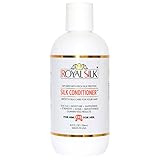 The Original Silk Conditioner by Royal Silk - Smooth as Silk for Hair Like Silk = Soft, Creamy, Fragrant, Smoothing, Hydrating, Lubricating + Superb Detangler - All Genders, Ages, Hair Types - 8 oz