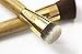 Fashion Base® Professional Double-Sided Eco-friendly Bamboo Handle Face & Body Flat and Angled Foundation Concealer Contour Buffing Brush