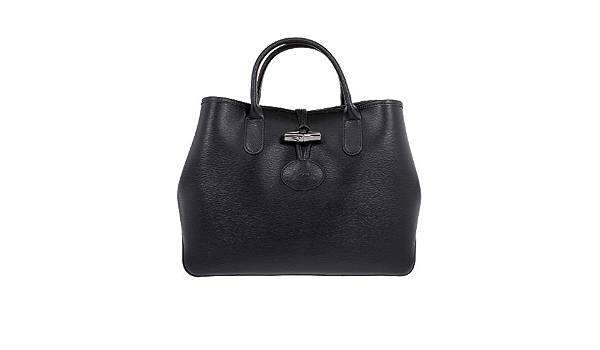 Amazon.com: Longchamp Roseau L1986871001 - Bolso de mano para mujer, tamaño  mediano, piel : Todo lo demás