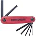 Bondhus 12587 GorillaGrip Set of 7 Hex Fold-up Keys, sizes 2-8mm primary