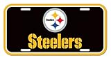 NFL Pittsburgh Steelers 6x12 Plastic License Plate