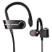 Wireless Headphones with Black Running Belt ,MAYBO SPORTS Sweatproof V4.1 Workout earbuds with Mic and Noise Cancelling-Black