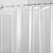 Frost White Shower Curtain Liner with Magnets, Mildew Free - 72
