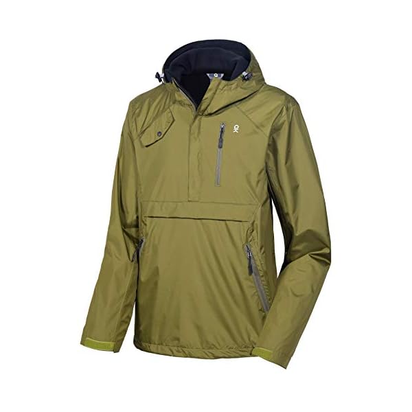 pullover rain jacket mens
