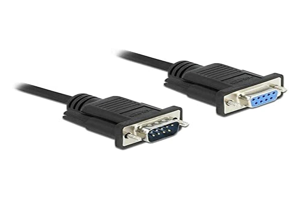 DeLOCK 86584 Serial Cable RS-232 Sub-D9 Male to Female 3m