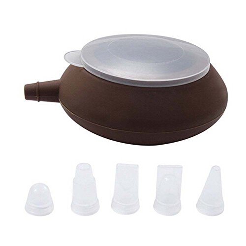 BUYBUYMALL Macaron Kit Silicone Decomax Pen with 4 Nozzles and 1xBaking Sheet - Cup Cake Muffin Pastry Cream Icing Nozzle - Thumbnail 2