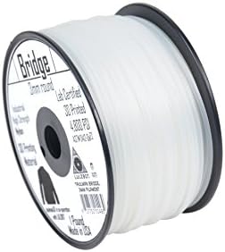 LulzBot Taulman Bridge Nylon 3D Printer Filament, 1 lb. Reel, 3 mm, Natural