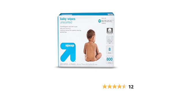 up and up fresh scent baby wipes