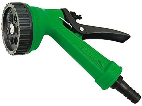Esguicho tipo pistola com 6 tipo de jatos - JET SUPER - Trapp (Verde)