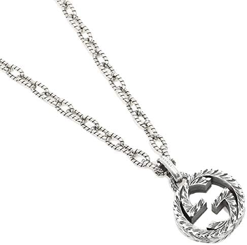 [グッチ]ネックレス アクセサリー メンズ レディース GUCCI 455307 J8400 0811 シルバー [並行輸入品]