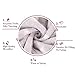HYSEAS Flannel Fleece Star Throw Blanket Grey - Soft Plush Cozy Fuzzy Microfiber Blanket for Couch, Bed, Chair, Sofa - All Seasons Lightweight - 50x60 Inch