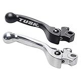 Tusk Brake Lever Polished - Fits: Suzuki DR-Z 125L 2003-2009