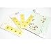 QingLanJian 16 Pretty Flower Small Letter Writing Lined Paper and 8 Envelopes Stationary Set with Matching Seal Stickers