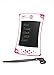 Boogie Board Jot Pocket Writing Tablet - Includes Small 4.5 inch LCD Writing Tablet, Instant Erase, Stylus Pen and Built-in Kickstand, Pink