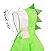 Rainbrace Kids Raincoat, Girls Boys Carton Waterproof Hood Rain Jacket Age 4-6