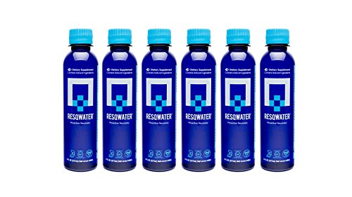 RESQWATER Proactive Recovery Drink 8 Ounce (6 Pack) Hangover and Workout Recovery Drink Liver Support and Electrolytes