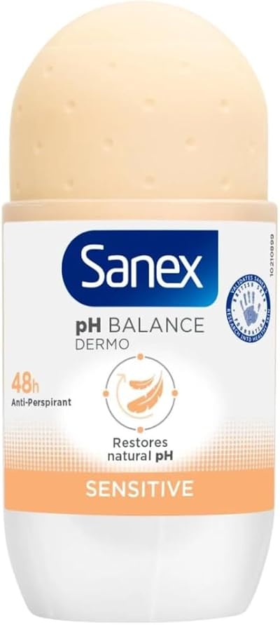 Welari Sanex Dermo Sensitive Roll On 48 Hour Protection 1 Pack