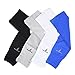 MACROCOOL Arm Sleeves, Korea Seamless Unisex UV protection Anti- Mosquito Cooling Cover for Men Women Youth Arm Warmers for Cycling Golf Baseball Basketball Driving Fishing Long Tattoo Cover S (BLACK)