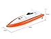 CSFLY Rc Boat Only Works In Water With High Speed-Orange(No Reply on the Land.)