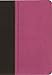 Premium Slimline Reference Bible NLT, Large Print, TuTone (Red Letter, LeatherLike, Pink/Brown, Indexed)