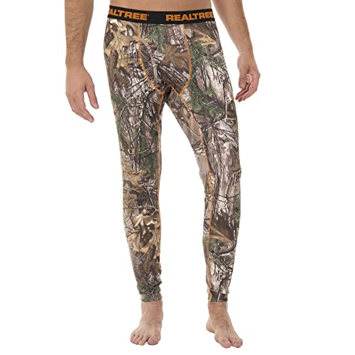 Realtree Lightweight Fleece Thermal Underwear for Men Cold