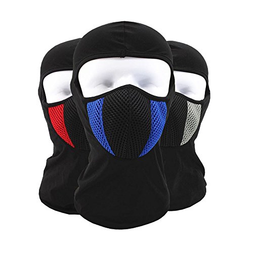 image for Glumes Face Mask Windproof Sun Dust Cold Snow Rain Protection Solid Co